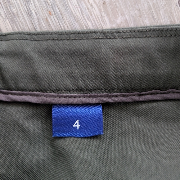 Kit And Ace Straight Leg Trouser Olive Women's 4 - Picture 6 of 9